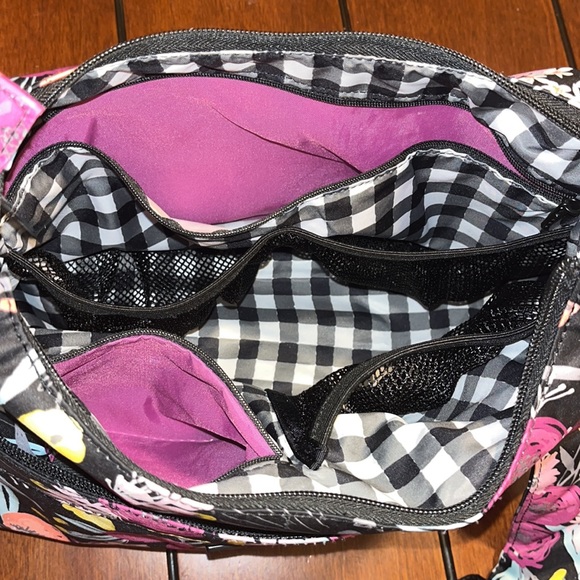 JuJuBe Be 3 Bag Set | Black & Bloom Hobobe - Picture 5 of 12